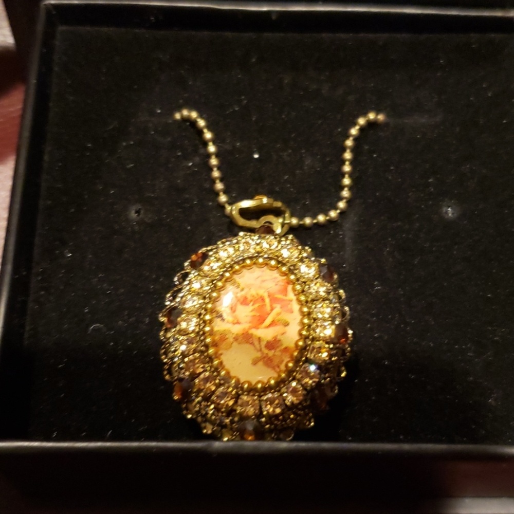 Michal Negrin floral necklace
